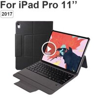 Bàn phím bluetooth kèm bao da bluetooth cho Ipad pro 11 2017 BOW T-1011