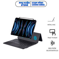 Bàn phím bluetooth kèm bao da, ốp lưng cho ipad Air 4/air 5 10.9''/ air 6 iPad Pro 11'' 2018 /2020/2021/2022 BLV007