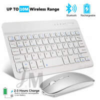 Bàn Phím Bluetooth Không Dây Mini Cho Điện Thoại / Máy Tính Bảng Android ios Windows 7in / 10in