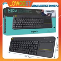 Bàn phím bluetooth không dây chính hãng Logitech K400 Plus  tích hợp chuột cảm ứng siêu mỏng (BH 12 Tháng)