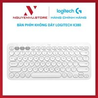 Bàn Phím Bluetooth Logitech K380 - Hàng Chính Hãng - trắng