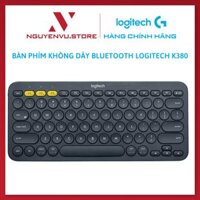 Bàn Phím Bluetooth Logitech K380 - Hàng Chính Hãng - Xám Đậm