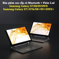 Bàn phím Bluetooth Magic Keyboard có đèn led cao câp Galaxy Tab S9/S9+/S9Fe/S8/S7/S9+/S8+/S7+/S7FE