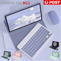Bàn Phím Bluetooth Wilress Cho Lenovo Tab M11 TB330FU / Xiaoxin Pad 2024 TB331FC 11 inch Có Chuột + Vỏ Có Thể Tháo Rời