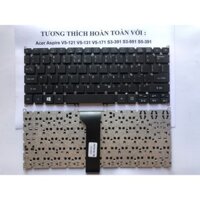 Bàn phím cho Aspire S3, Acer Aspire S3 S3-391 S3-951, S5 S5-391, V5-171, 725 726 756 AO725 AO726 AO756 ĐEN