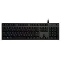 BÀN PHÍM CHƠI GAME CƠ HỌC RGB LIGHTSYNC G512 G512 LIGHTSYNC RGB MECHANICAL GAMING KEYBOARD GX Brown Tactile- Hàng chính hãng