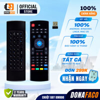 Bàn phím chuột bay KM800 - Bàn phím không dây MX3 - AIR MOUSE KM800 dùng cho smart TV Android TV box