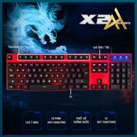 Bàn Phím Chuột- Chuyên game Coolerplus Gameming- Có đèn LED 7 màu
