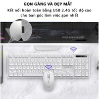 Bàn Phím Chuột Không Dây V3Max