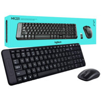 Bàn phím + Chuột không dây Logitech MK220 (kèm pin)