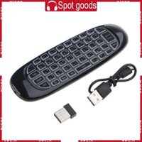 Bàn phím chuột không khí GODD 2 4G Đèn nền cảm giác chuyển động cho Android TV Box