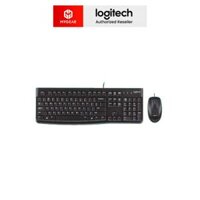 Bàn phím Chuột Logitech MK120 (USB/đen)