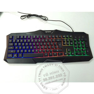 Bàn phím chuyên Game Led 7 màu Rdrags X19 (Đen)