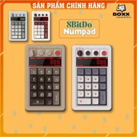 Bàn Phím Cơ 8BitDo Retro 18 Numpad có Bluetooth/2.4G/USB-C, Hot Swap, Aluminum Plate