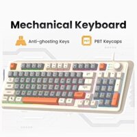 Bàn Phím Cơ 94 PBT Keycaps Bàn Phím Có Dây USB Bàn Phím Chơi Game Cho Ipad Để Bàn Laptop Windows Máy Tính Bảng Phụ Kiện