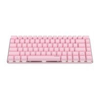 Bàn phím cơ Ajazz AK33 82 Phím BT &amp; chế độ kép có dây USB Đèn nền đơn sắc phù hợp với văn phòng chơi game - Màu đỏ -hồng-Màu Hồng-Size Công tắc đỏ