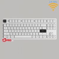 Bàn phím cơ AKKO 3087 RF Black On White (2.4Ghz / AKKO sw v3)