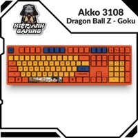 Bàn phím cơ Akko 3108 Dragon Ball Z - Goku | Hàng chính hãng bảo hành 12 tháng