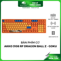 Bàn phím cơ AKKO 3108 RF Dragon Ball Z – Goku - Hàng chính hãng
