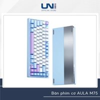 Bàn phím cơ AULA M75 - Case nhôm, có tạ đáy - Kết nối 3 mode - Layout 75% - UNI OFFICIAL STORE