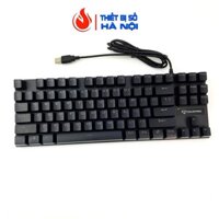 Bàn phím cơ blue switch cao cấp DIVIPARD có dây 87 phím,Led RGB với 30 Chế Độ Khác Nhau -DC4762