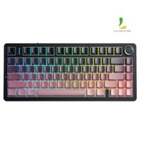 Bàn Phím Cơ Bluetooth AULA F75 Seiya Switch BlackPink