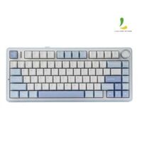 Bàn phím cơ Bluetooth AULA F75 Reaper Switch Sea Salt Blue