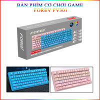 Bàn Phím Cơ Cao Cấp Có Dây Forev Fv-Q301 Led 7 Màu