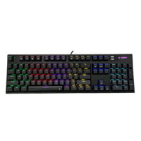 Bàn phím cơ chơi game có dây E-DRA EK3104L - Led Rainbow - E-Dra Switch - Kết nối USB - Hàng chính hãng - Blue Switch