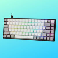 Bàn Phím Cơ chuyên GAME EDRA EK384 - Keycaps PBT - LED RGB - Hàng Chính Hãng - Blue Switch
