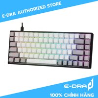 Bàn Phím Cơ chuyên GAME EDRA EK384 - Keycaps PBT - LED RGB - Hàng Chính Hãng - Brown Switch