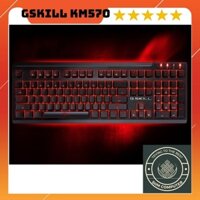 Bàn phím cơ chuyên game GSkill KM570 MX Cherry MX Red Switch new 98% (video shop tự quay)