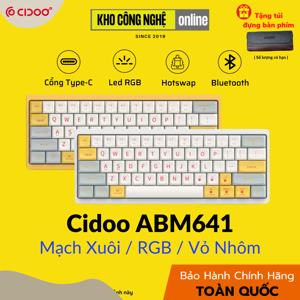 Bàn phím cơ Cidoo ABM641 Dual mode