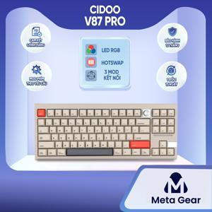 Bàn phím cơ Cidoo V87 Pro