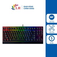 Bàn phím cơ có dây Gaming Razer BlackWidow V3 Tenkeyless - Hàng chính hãng - 87 phím nhỏ gọn, LED Razer Chroma RGB