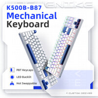 Bàn phím cơ có dây MACHENIKE K500B-B87 Led Backlit (Hàng chính hãng - BH 12T)