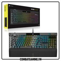 Bàn Phím Cơ Corsair K100 BLK RGB