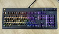 Bàn phím cơ Corsair Strafe RGB 2nd giá tốt, switch Cherry Red, LED RGB, bảo hành 1 tháng