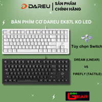 Bàn phím cơ DAREU EK87L V2 (Không Led - DREAM / FIREFLY switch )