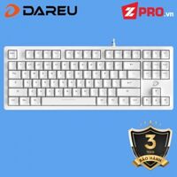 Bàn phím cơ Dareu EK87L v2 WHITE (KO Led)