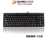 Bàn phím cơ Dareu EK880 RGB 87KEY ( Blue/ Brown/ Red D switch)