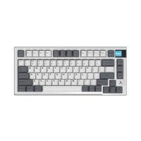 BÀN PHÍM CƠ DARMOSHARK K8 WHITE GREY RGB | 3 MODE, HOT SWAP, GATERON EVERFREE LINEAR SWITCH