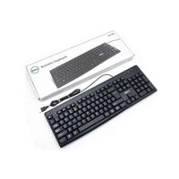 Bàn phím có dây Dell 218 mỏng bấm êm nhạy cho máy tính laptop -Giá rẻ