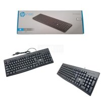 Bàn phím có dây HP K1600 mỏng bấm êm nhạy cho máy tính laptop -Tốt