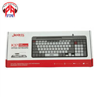 Bàn phím có dây JEDEL K37 kèm khay đở điện thoại - BH 6 Tháng