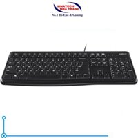 Bàn phím có dây Logitech K120-Hàng chính hãng, dùng trong văn phòng, thiết kế đồ họa, tiện lợi dễ sử dụng.