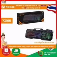 Bàn phím có dây MIXIE X800 có led- bàn phím cơ chơi game blacklight
