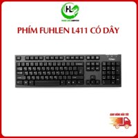 Bàn Phím Có Dây Văn Phòng Fuhlen L411 USB Black Phím fuhlen L411 - Hoàng Long Computer