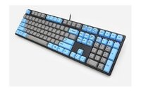 Bàn phím cơ Ducky One PBT Grey Blue Keycaps Blue switch