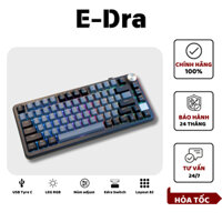 Bàn phím cơ EDRA EK375MS - EDRA Switch nam châm, LED RGB Gaming - Bảo Hành 24 Tháng